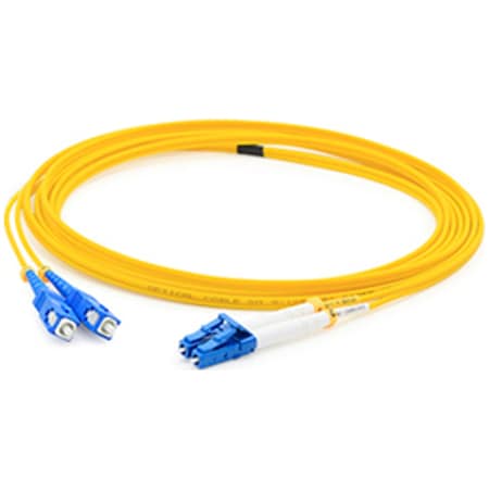 Add-On Addon 2M Fc (Male) To Lc (Male) Yellow Os2 Duplex Riser Fiber Patch ADD-LC-FC-2M9SMF